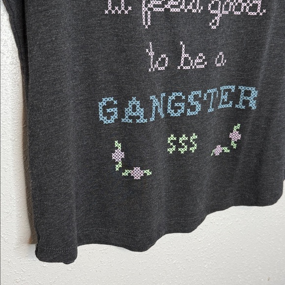 Choke Women's "Damn It Feels Good To Be A Gangster" T-Shirt XL - Picture 4 of 5